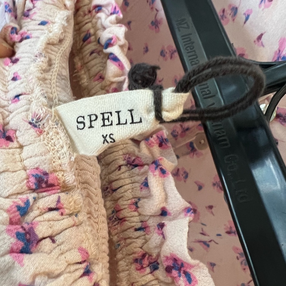 Spell and the gypsy dolly ditsy shirt and skirt set xs - Picture 6 of 7